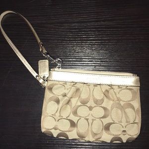 Coach wristlet